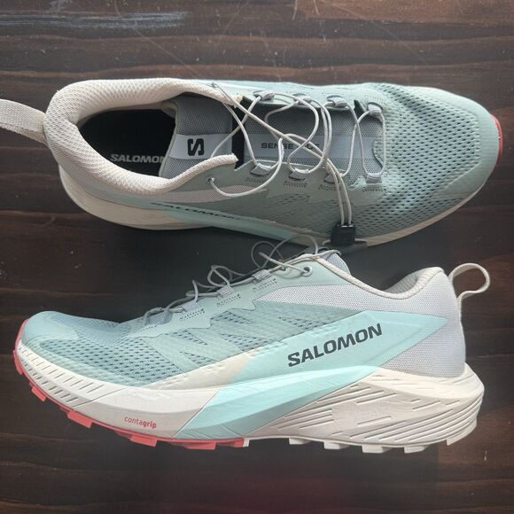 Salomon Shoes - Size 10 - Salomon sense ride 5 Women Hiking Trail Shoes Energy Foam
